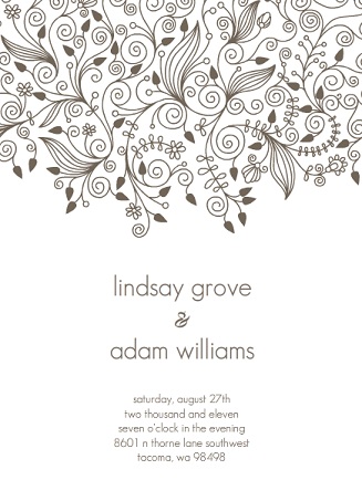 elegant invitation